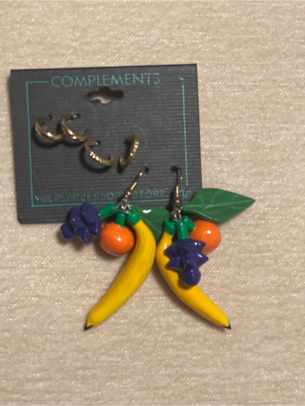 Fruit Drop Earrings